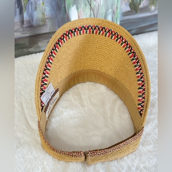 Multi Colored
K. Keith Decorative Trim Sun Visor Hat - Picture 6 of 11